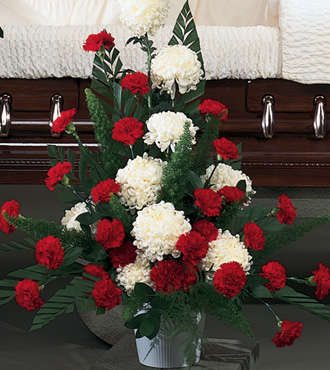 Arrangement Carnations Mums