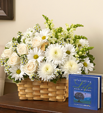 Celebrating Life - White - BOOK NOT INCLUDED